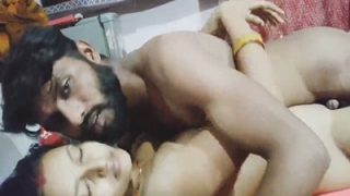 xxx desi Village couple records their hot moments in Indian blue film