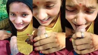 xxx desi गाँव की क्यूट माल ने जंगल मे जाके दिया ब्लोजॉब